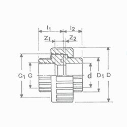 Technical drawing, Unions