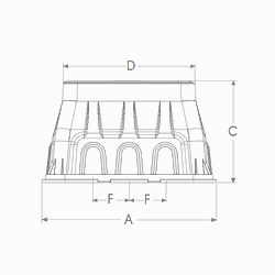 Dibujo técnico, Arqueta rectangular